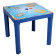 Dětský zahradní nábytek - Plastový stůl modrý 0