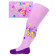 Bavlněné punčocháčky New Baby 3xABS fialové karino 104 (3-4r) 0