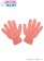 Dětské rukavičky New Baby světle růžové 110 (4-5r) 0