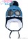 Zimní dětská čepička New Baby brýle modrá 104 (3-4r) 0