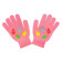 Dětské zimní rukavičky New Baby Girl růžové 122 (6-7 let) 0