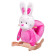 Houpací hračka s melodií PlayTo králíček růžová 0