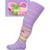 Bavlněné punčocháčky New Baby s ABS světle fialové my cat 68 (4-6m) 0
