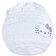 Pletená čepička-šátek New Baby kočička bílá 104 (3-4r) 0