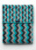 Dětská bavlněná deka se vzorem Cik-Cak Womar 75x100 grafitovo-šedo-tyrkysová 0