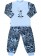 Dětské bavlněné pyžamo New Baby Zebra s balónkem modré 128 (7-8 let) 0