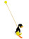Dřevěná jezdící hračka Viga tučňák 0
