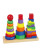 Dřevěné barevné pyramidy pro děti Viga 0