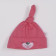 Bavlněná kojenecká čepička Bobas Fashion Lucky tmavě růžová 68 (4-6m) 0