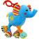 Dětská plyšová hračka s vibrací Baby Mix sloník 0