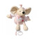 Plyšová hračka s hracím strojkem Baby Ono Myška růžová 31cm 0