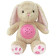Plyšový usínáček králíček s projektorem Baby Mix růžový 0