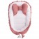 Hnízdečko pro miminko Belisima Angel Baby růžové 0