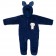 Zimní dětská kombinéza New Baby Penguin tmavě modrá 56 (0-3m) 0