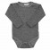 Zimní kojenecké body Baby Service Retro šedé 56 (0-3m) 0