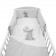 5-dílné ložní povlečení New Baby Zebra exclusive 100/135 bílo-šedé 0