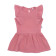 Kojenecké mušelínové šaty New Baby Summer Nature Collection růžové 56 (0-3m) 0