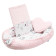 Luxusní hnízdečko s polštářkem a peřinkou New Baby z Minky růžové 0