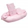 Luxusní hnízdečko s polštářkem a peřinkou New Baby z Minky Králíčci růžové 0