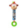 Plyšová pískací hračka s kousátkem Baby Ono opička George 0