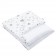 Dětská deka s výplní New Baby Vafle bílá hvězdičky 80x102 cm 0