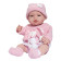 Luxusní dětská panenka-miminko Berbesa Nela 43cm 0