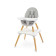 Jídelní židlička CARETERO TUVA grey 0