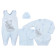 4-dílná kojenecká souprava Koala Angel modrá 56 (0-3m) 0