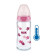 Skleněná kojenecká láhev NUK FC s kontrolou teploty 240 ml růžová 0