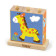 Dřevěné puzzle kostky na stojánku Viga Zoo 0