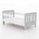 Dětská postel se zábranou New Baby ERIK 140x70 cm bílo-šedá 0