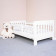 Dětská postel se zábranou New Baby ERIK 160x80 cm bílá 0