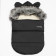 Luxusní zimní fusak s kapucí s oušky New Baby Alex Wool black 0