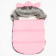Luxusní zimní fusak s kapucí s oušky New Baby Alex Fleece pink 0
