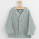 Kojenecký kabátek na knoflíky New Baby Luxury clothing Oliver šedý 56 (0-3m) 0