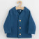 Kojenecký kabátek na knoflíky New Baby Luxury clothing Oliver modrý 62 (3-6m) 0