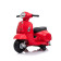 Dětská elektrická motorka Baby Mix Vespa červená 0