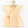 Letní kojenecké mušelínové šaty New Baby Leny peach 56 (0-3m) 0