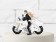 Svatební figurky ženich a nevěsta na motorce, D-PF33 0