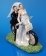 Svatební figurky ženich a nevěsta na motorce, D-PF24 0