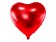 Foliový balónek srdce, červený 61 cm 0
