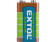 Extol Energy 42016 baterie alkalické, 1ks, 9V (6LR61) 0