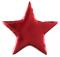 Dekorační metalické červené hvězdy 6ks, 5 x 5 cm 0