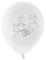 Svatební balónky bílé 8 ks, 23 cm 0