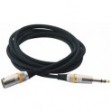 RCL 30386 D6 M kabel XLR-J 6m ROCK CABLE